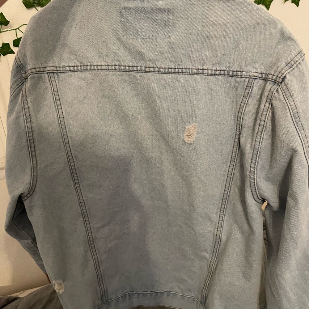 Oversized Jean jacket - Picture 3 of 7